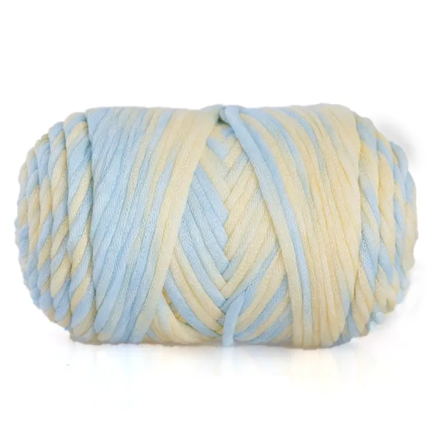 Hand Woven Slippers Thick Wool Thick Yarn Core Filled Cotton Yarn Ball 1 Color - Shop at LoveMi