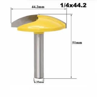 Thin flat-bottomed knife Belly board knife Woodworking milling cutter Foreign trade export