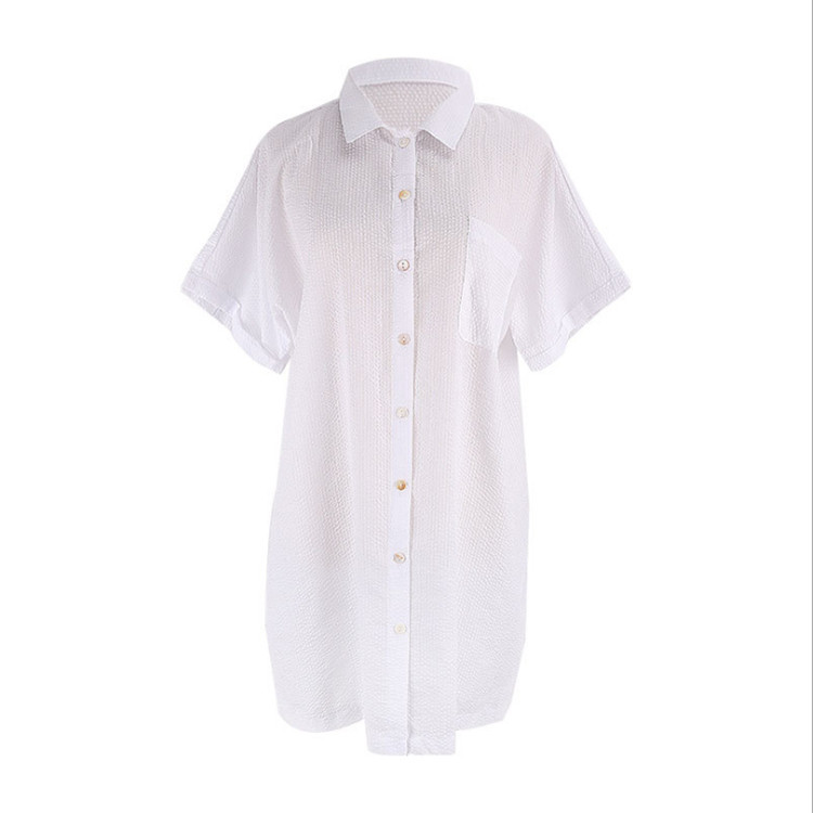 Title 3, New Style Bubble Check Shirt Style Beach Sunscr...