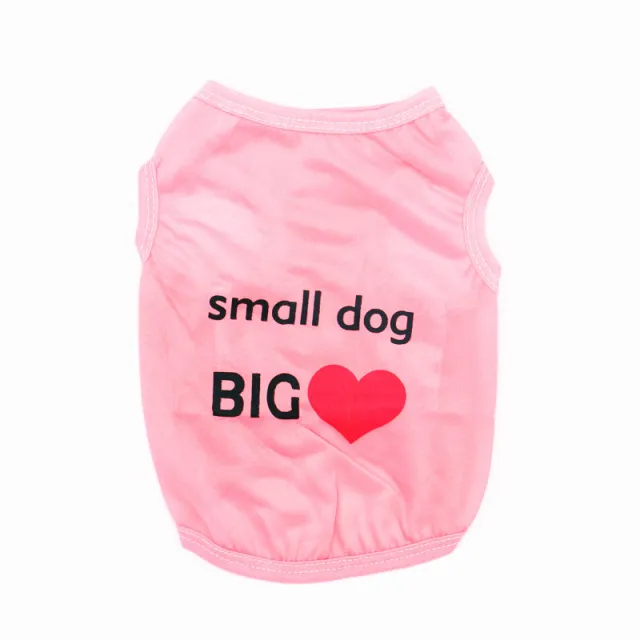 Dog Pet Clothes Summer Full Polyester Cool Vest Pink - Shop at LoveMi