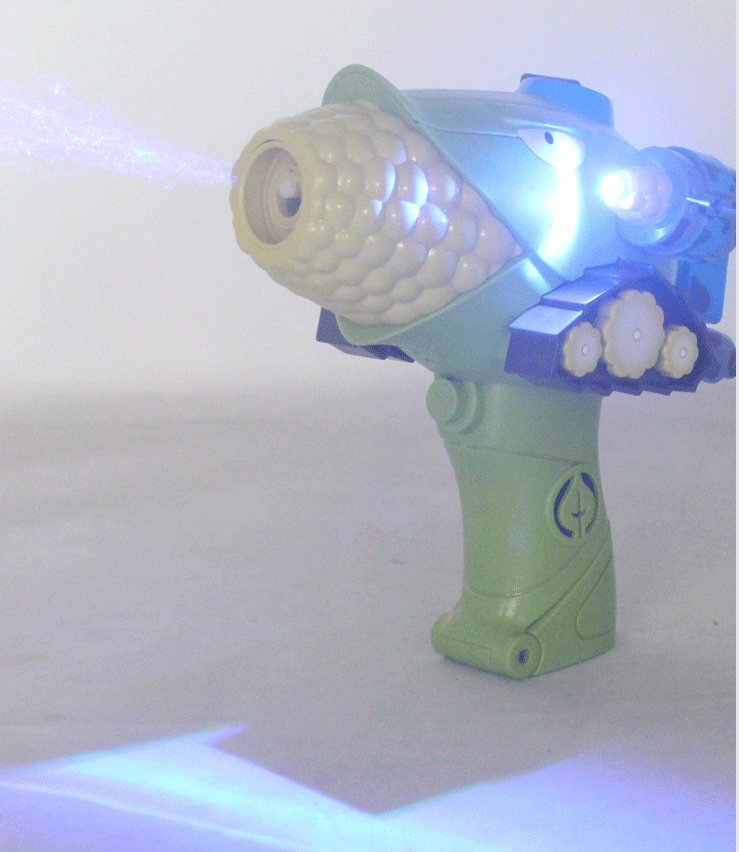 Title 4, Corn Cannon Handheld Bubble Machine Electric So...