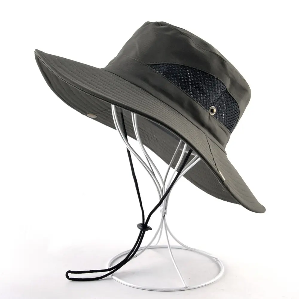Solid Color Men'S Sun Outdoor Fishing Hat