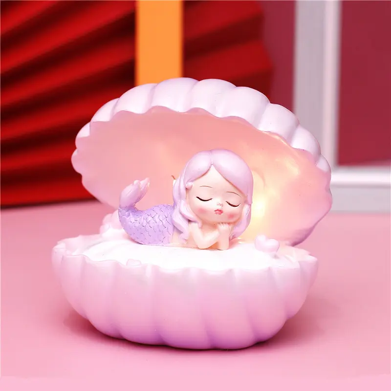 Pearlescent Mermaid Star Lamp Ins Girl Dream