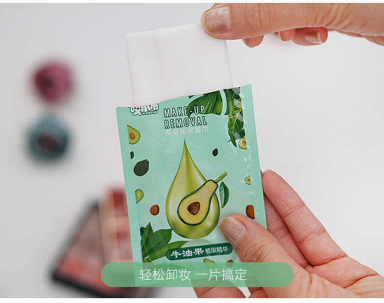 Avocado cleansing wipes