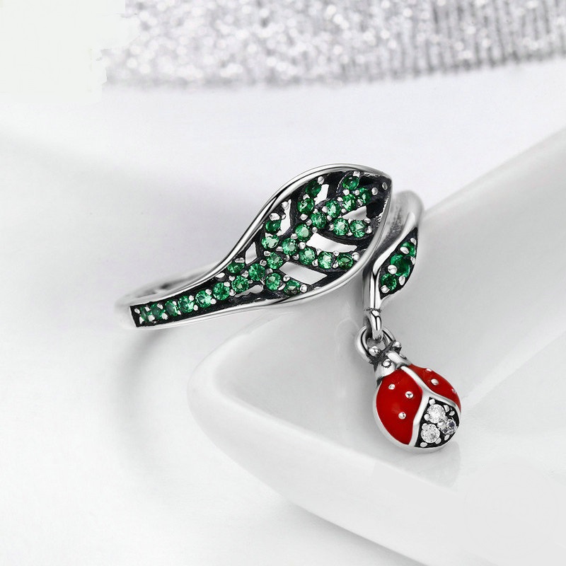 New Personality Chafer Jewelry Ladybug Ring