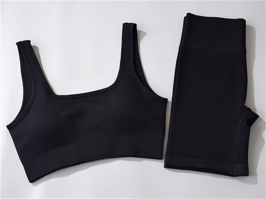 New U-Neck Sports Bra Fitness Yoga Wear Vest Shockproof Gather Underwear