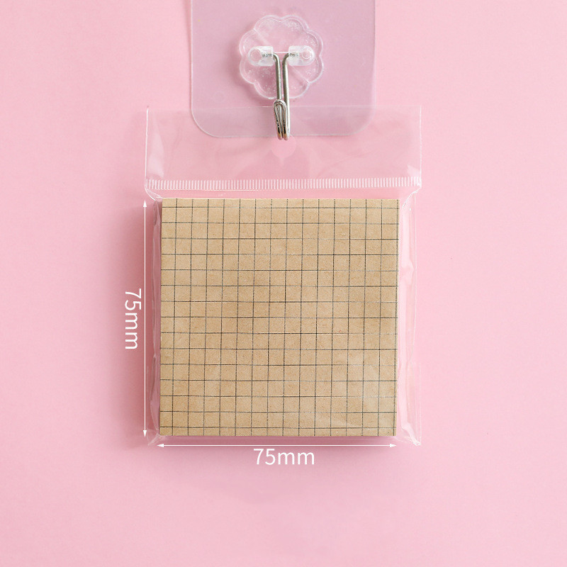 Simple Sticky Notes With Strong Stickiness. Students Use Horizontal Line Notes. The Note Paper Can Be Torn N Times To Paste The Small Note Pad - Image 1