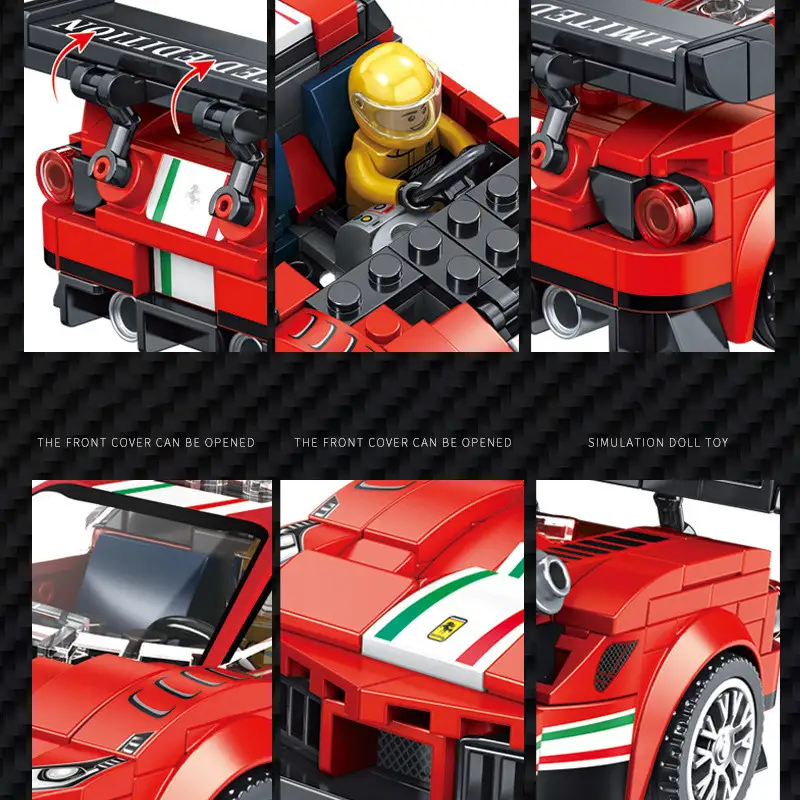 Car Small Particle Building Blocks Toy Aliexpress Racing Model