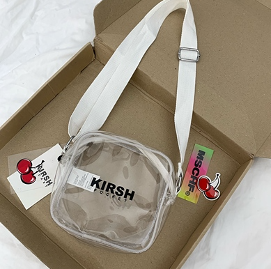 Cherr Cute College Style Cross-Body Small Square Bag