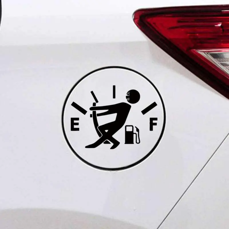 Funny Car Sticker Pull Fuel Tank Pointer Ef Fuel Tank Car Sticker Fuel Tank Vinyl Sticker Decal – image 8