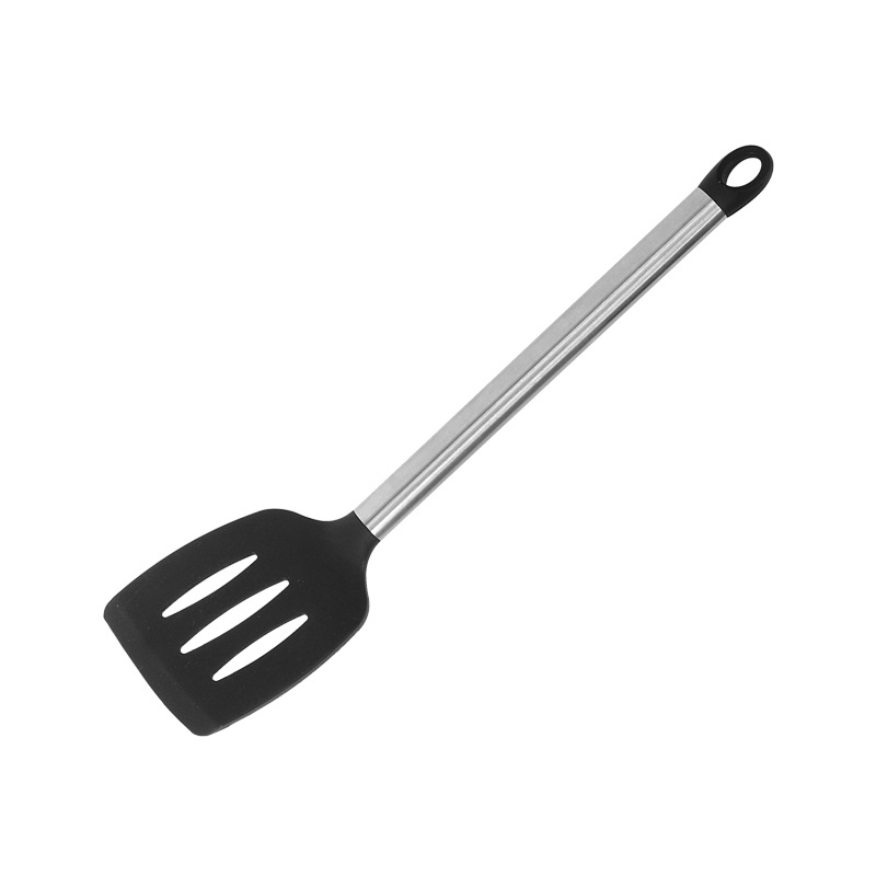 Title 13, Stainless Steel Silicone Non-Stick Spatula Spoo...