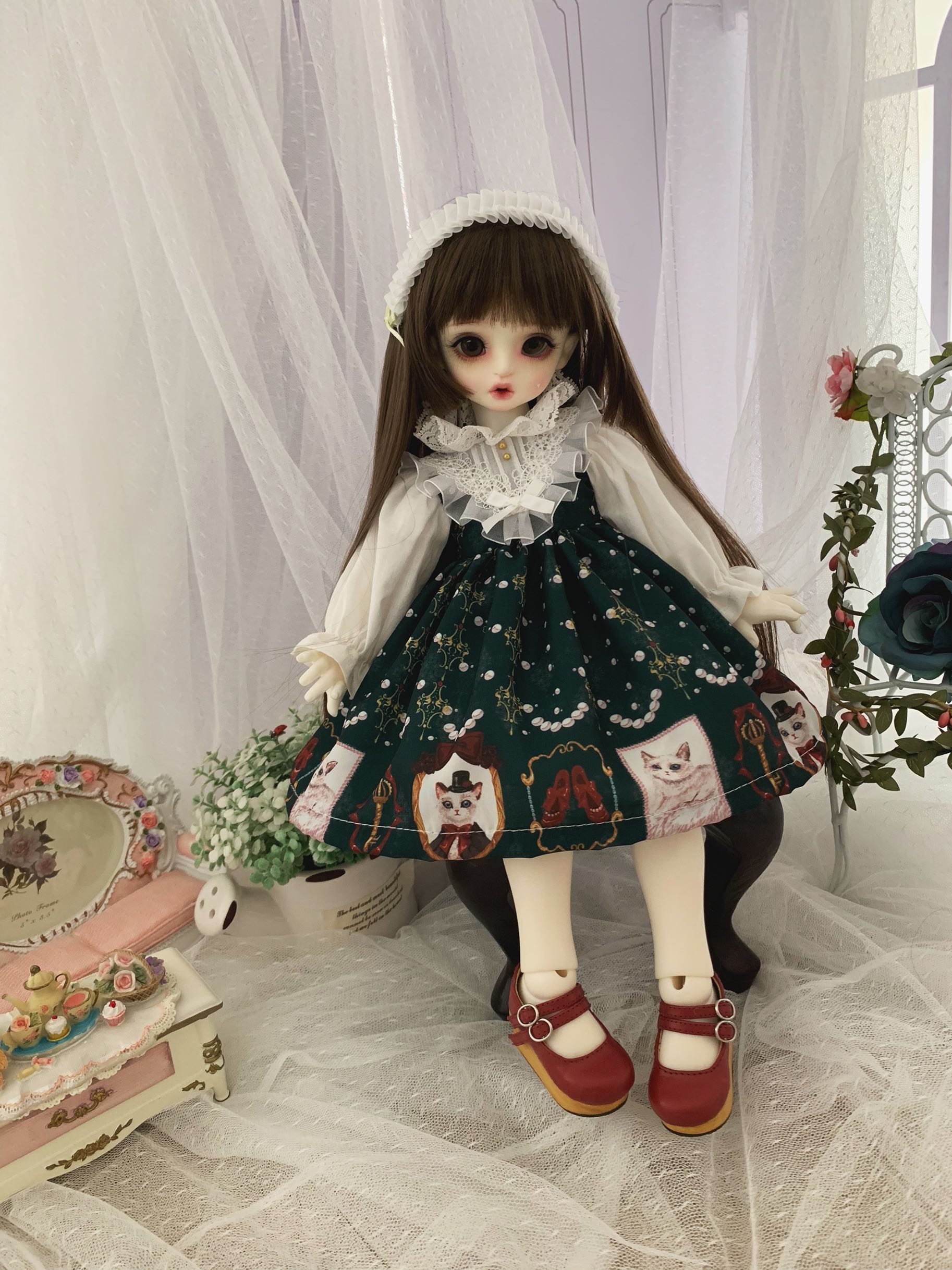 Spot Bjd Giant Baby Baby Clothes Dress Four Or Six Minutes Skirt