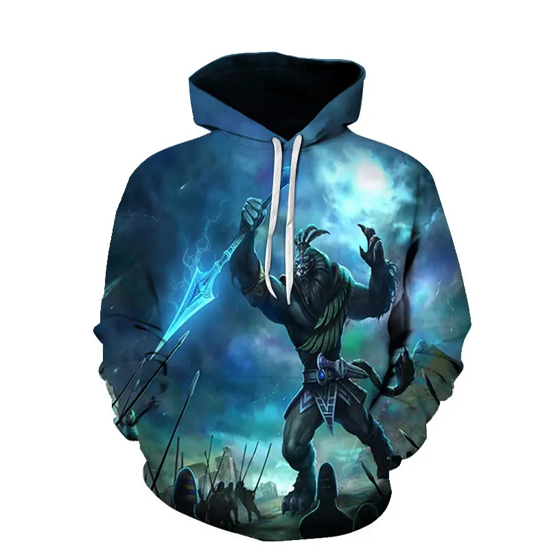 Customized 3D Digital Printing Couple Outfit Sweater LargeSize Baseball