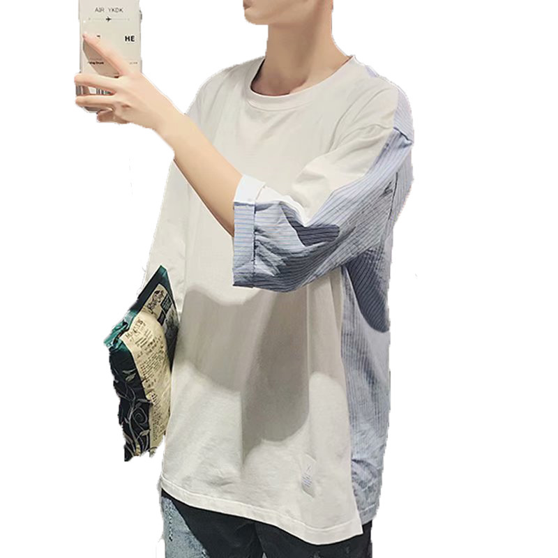 Summer Five Point Sleeve Men's T Shirt Loose Half Sleeved Clothes