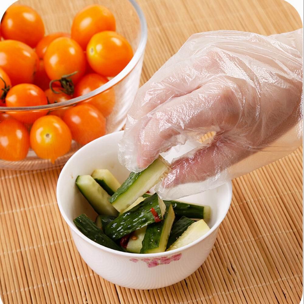 Disposable Gloves, Thickened Plastic Gloves For Beauty And Household Use