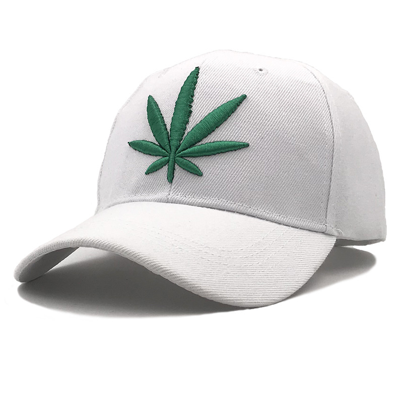 Korean Version Of Solid Color Simple Curved Brim Three-Dimensional Embroidery Maple Leaf Baseball Cap For Men And Women All-Match Fashion Outdoor Camouflage Cap — foto 6