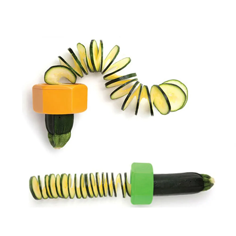 Kitchen Gadgets Spiral Knife Vegetable Cutter Kitchen Fixture Cucumber Slicer – image 4