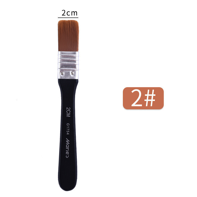 Marley G1754 Nylon Brush Brush Board Brush Gouache Acrylic Oil Painting Brush Fine Art Hand-painted Wall Painting Bottom Brush Brush