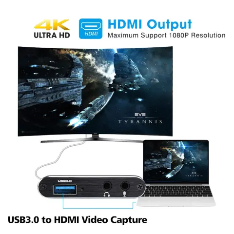Hdmi Video Capture Card 4K Screen Recording Usb3.0 1080P