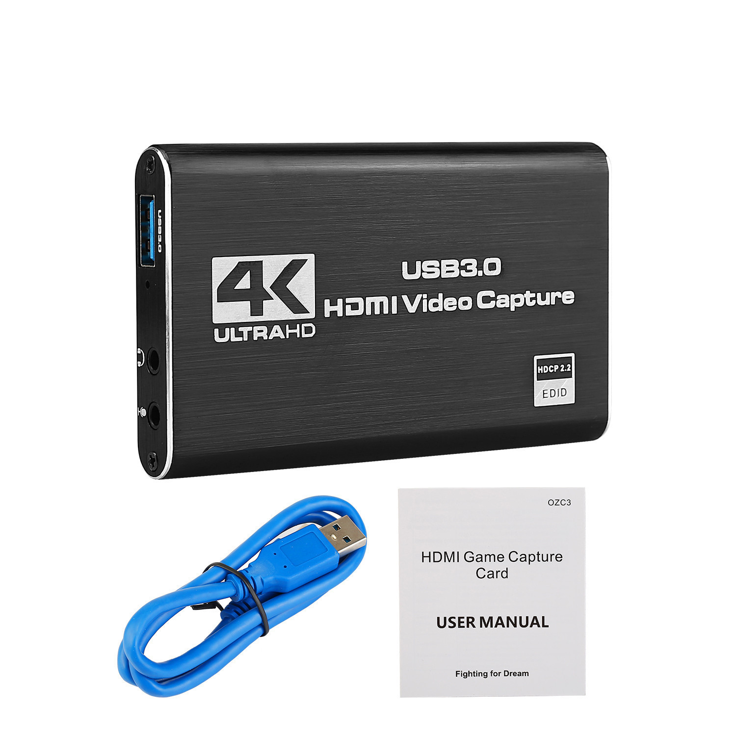 Карта захвата видео HDMI Карта захвата 4K Запись экрана Usb3.0 1080P 60Fps Захват игр
