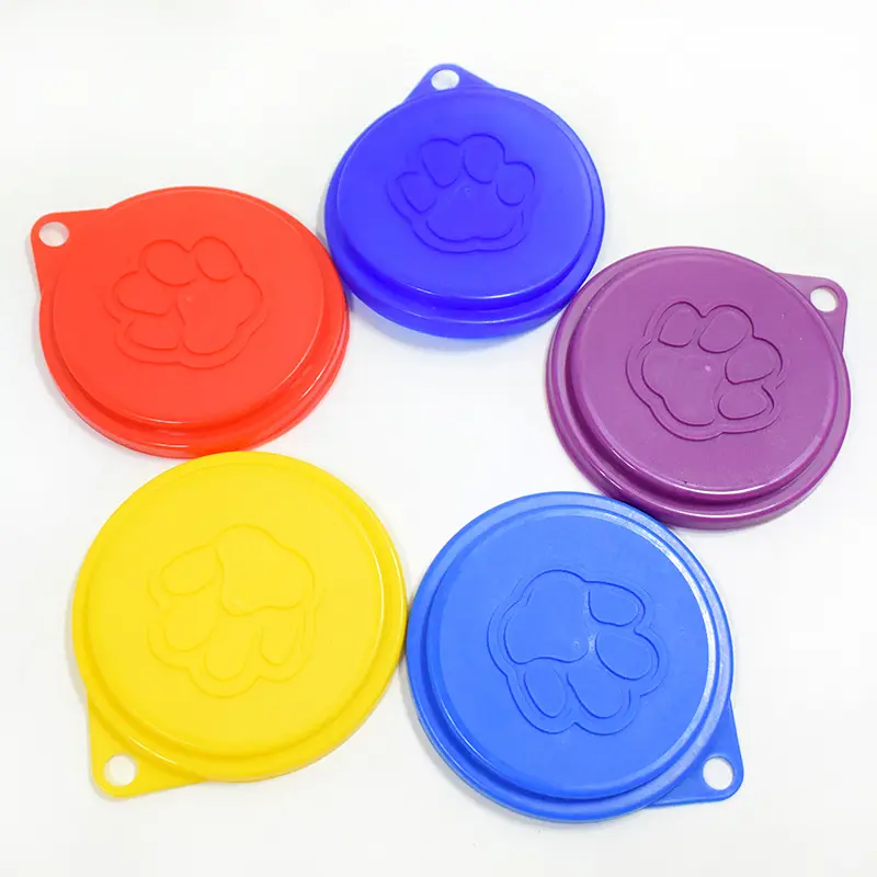 Dog Bowl Tableware Self-sealing Lid Food Basin