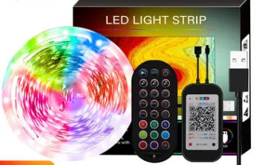 USB Light With 5V TV TV Background Light With Music Light Bar – image 4