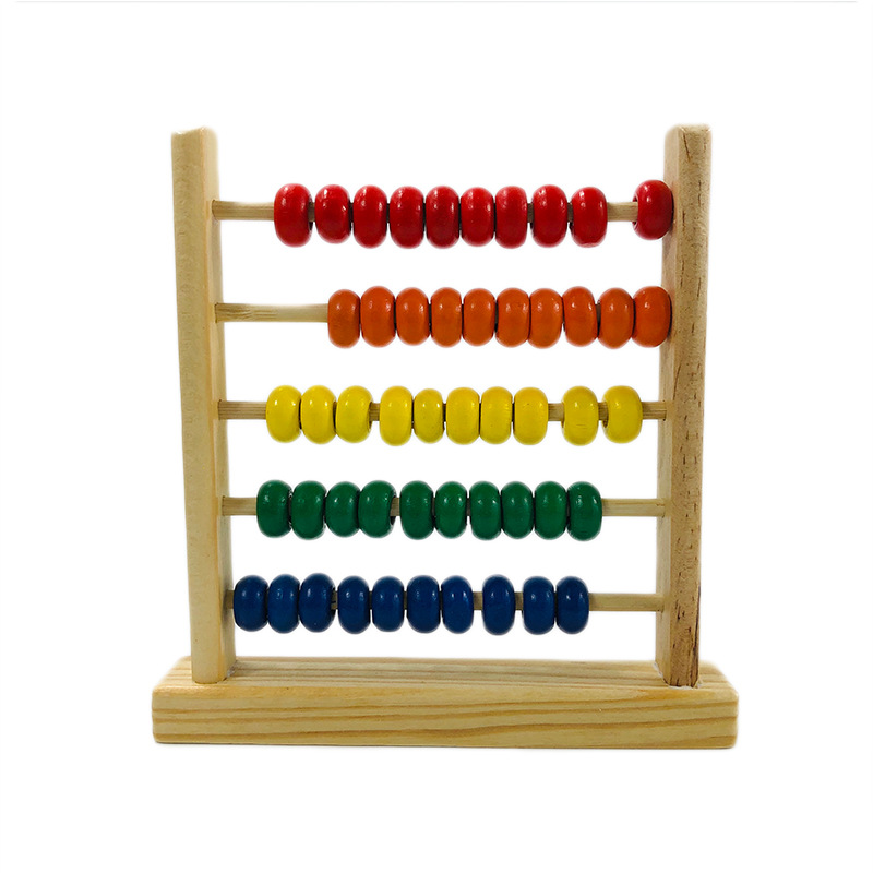 Boulier-jouet puzzle éducatif en bois pour enfants – A