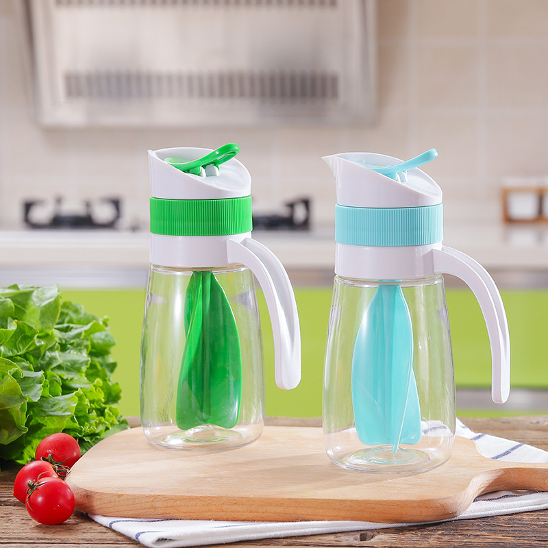 Title 6, Salad Bottle With Handle Kitchen Salad Mixing C...