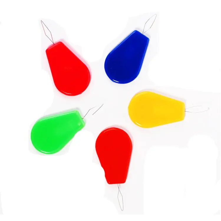 Colorful Plastic Threader DIY Multi-function Sewing Machine Needle