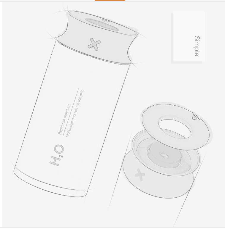 Small Night Light Spray Humidifier