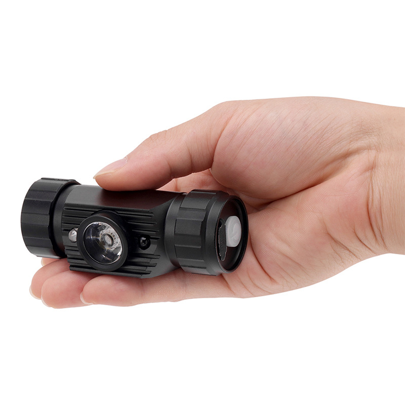 Led Induction Headlight Usb Rechargeable Outdoor Waterproof Strong Light Fishing Aluminum Flashlight Headlight — foto 4