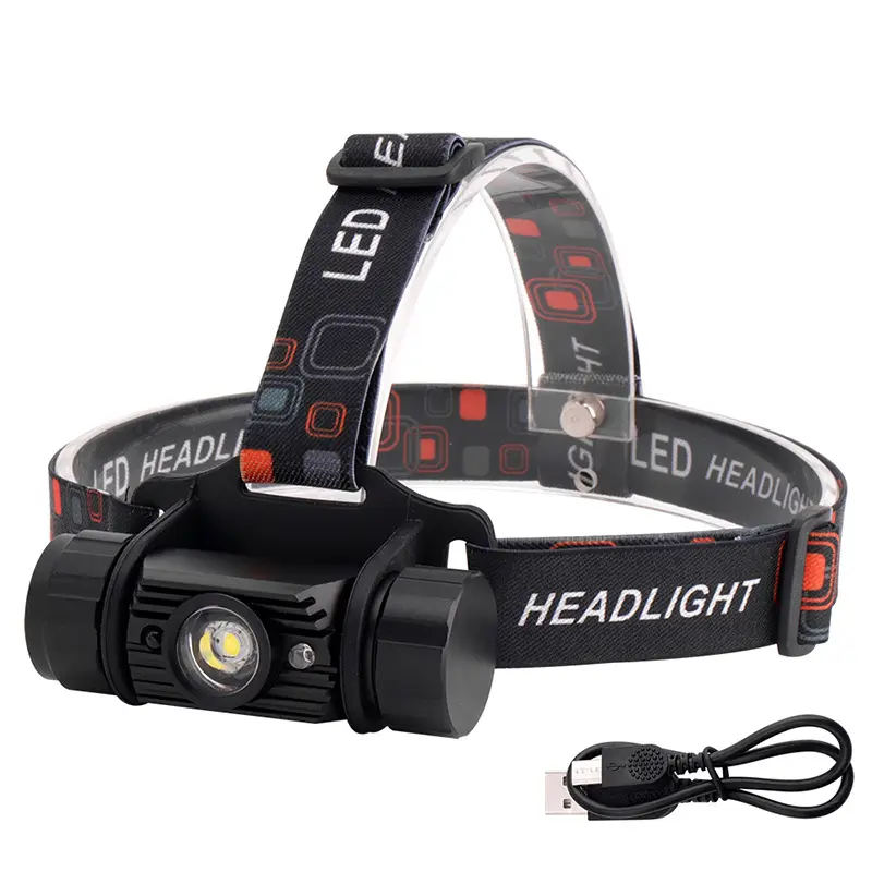 Led Induction Headlight Usb Rechargeable Outdoor Waterproof