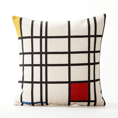 Office cushion pillowcases, car sofa cushion pillowcases, thick cotton and linen pillowcases - Shop at LoveMi