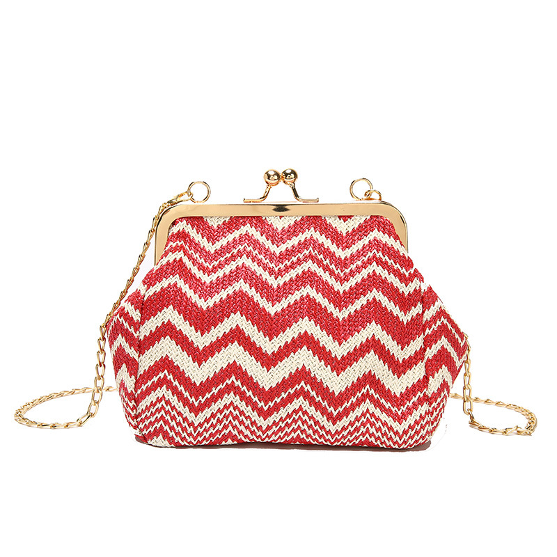 Small Bag New Trend Korean Fashion Woven Hand Chain Bag Simple And Versatile