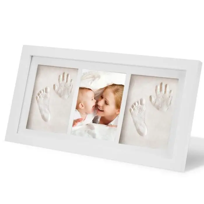 Baby Hand And Foot Print Hand And Foot Print Baby Hand And Foot Print Wooden Photo Frame