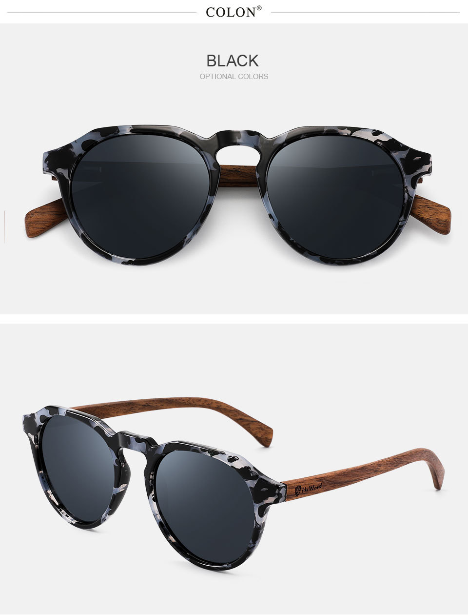 Title 7, Retro Fashion Men And Women Sunglasses