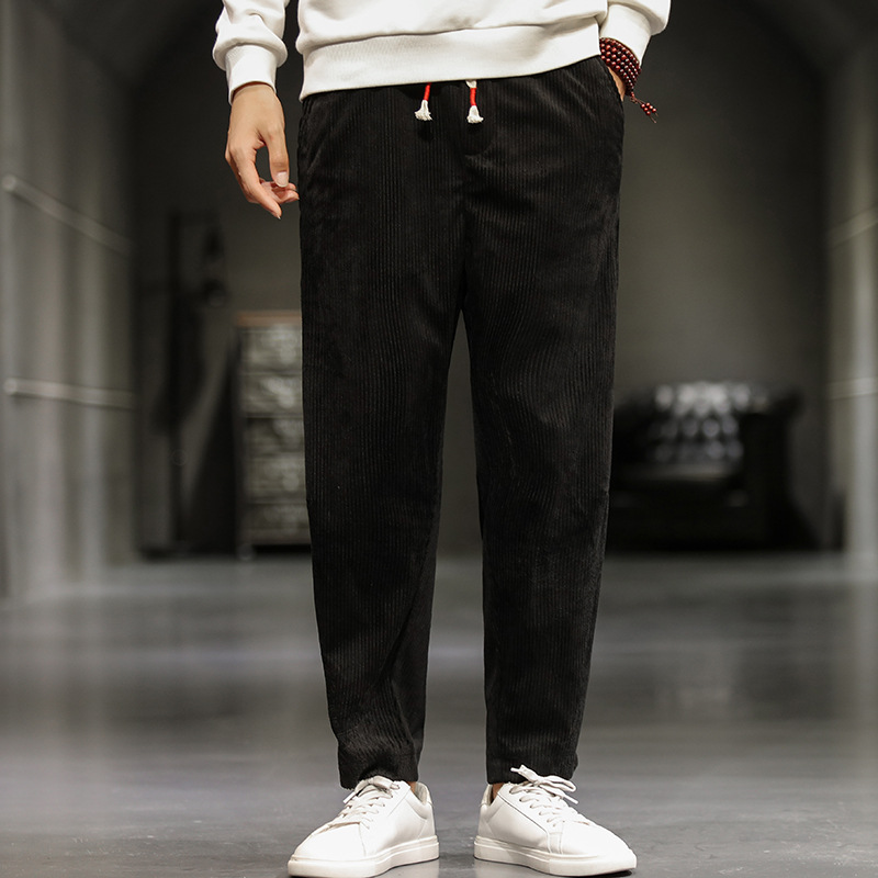 Title 5, Pantaloni casual in velluto a coste Comfort e ...