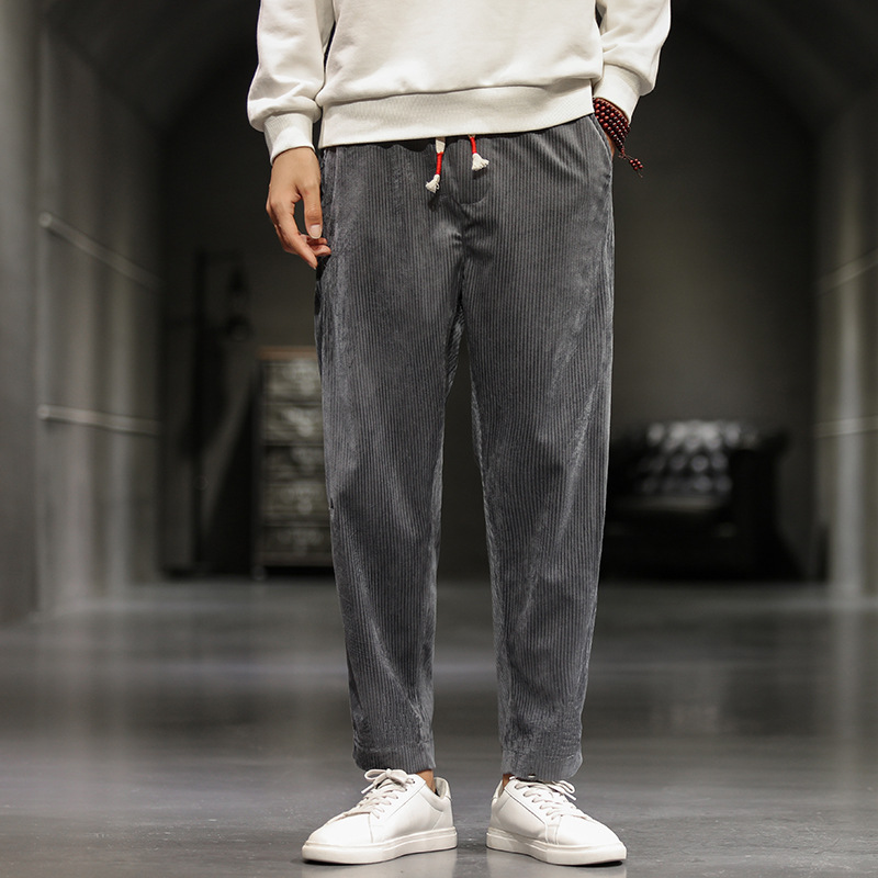 Men's Fashion And Comfort Corduroy Casual Trousers