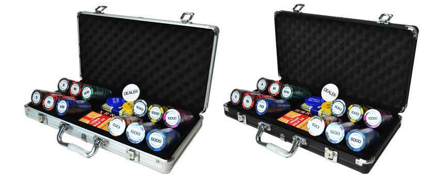 Texas Holdem Poker Chips Coin Set Baccarat Las Vegas