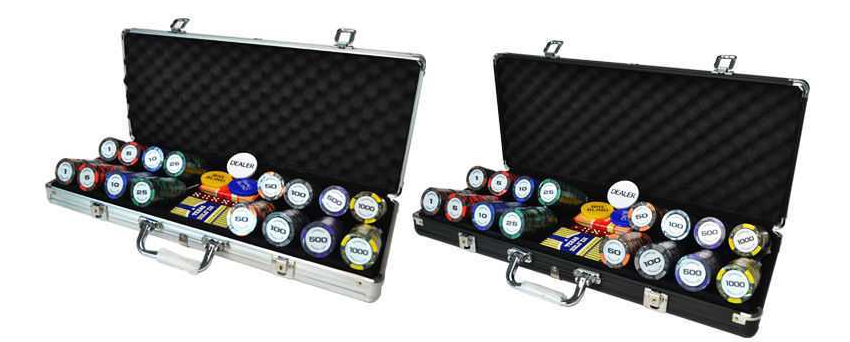 Texas Holdem Poker Chips Coin Set Baccarat Las Vegas