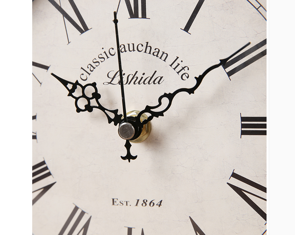 Living Room Creative Ornaments Sitting Clock American Clock — foto 3