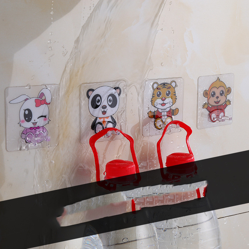 Non-Marking Stick Toothbrush Holder, Hole-Free Suction Wall Toothbrush Holder