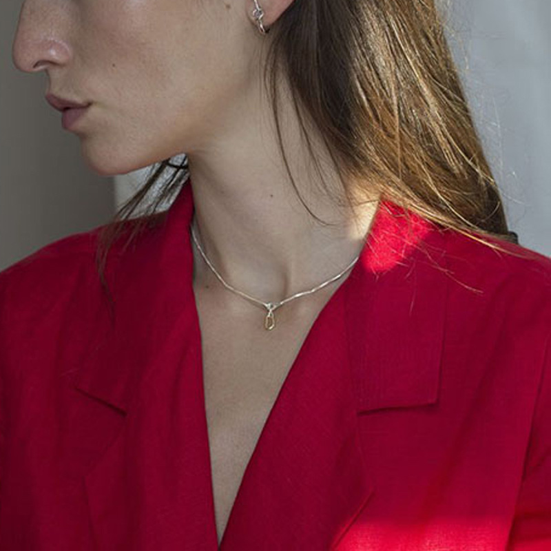 Israeli Niche Necklace Female Clavicle Chain Ins Sex Cold Wind