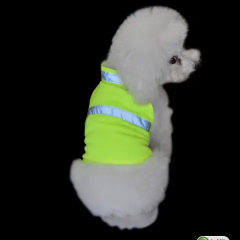 Summer Pet Clothing Dog Reflective Work Dog Safety