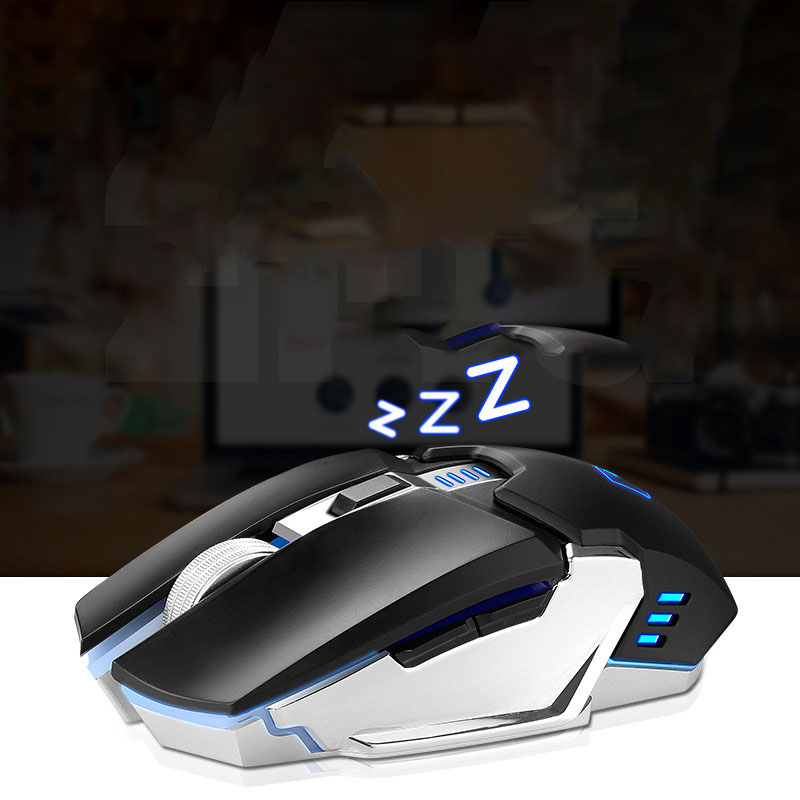 Xinmeng 670 trådløs lading tastatur og mus Set Game - Miniatyr 3