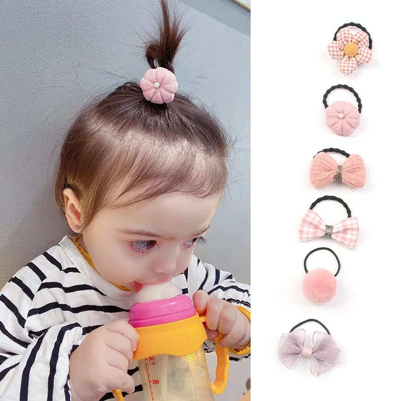 Huang Xiaoniu Baby''s Rubber Band Doesn''t Hurt Her Hair - 5Style