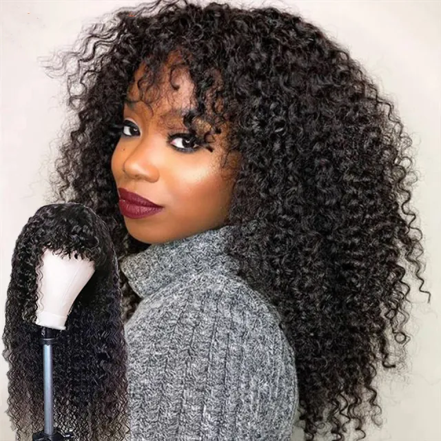 Lady With Little Curly Hair Black - Shop at LoveMi