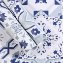Imitation Tile Blue