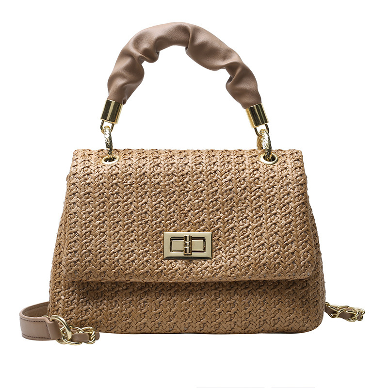 Fashion Fold Handbag Bag Woven Straw Bag Popular Holiday Beach Bag Fashion fold handbag bag woven straw bag popular holiday beach bag
