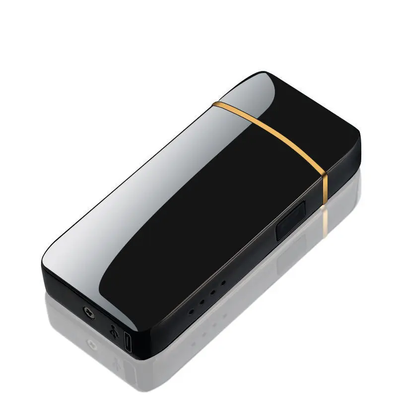 Fingerprint Sensor Unlock Lighter Charging Personality Creative Windproof Boys